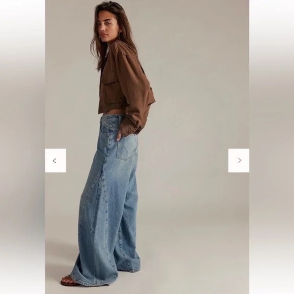 We The Free Eden High Slouchy Flare Jeans *NEW WITH TAGS*SZ 30 - Picture 3 of 4